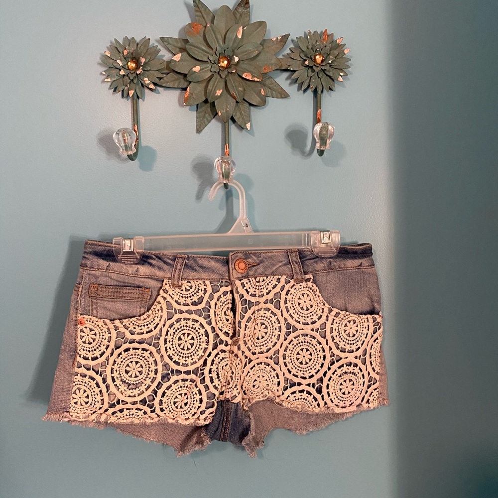 Textured Shorts